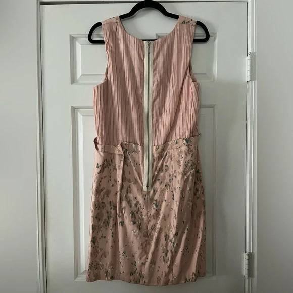 Poleci Silk Sheath Sleeveless Dress sz 10 - Picture 2 of 3